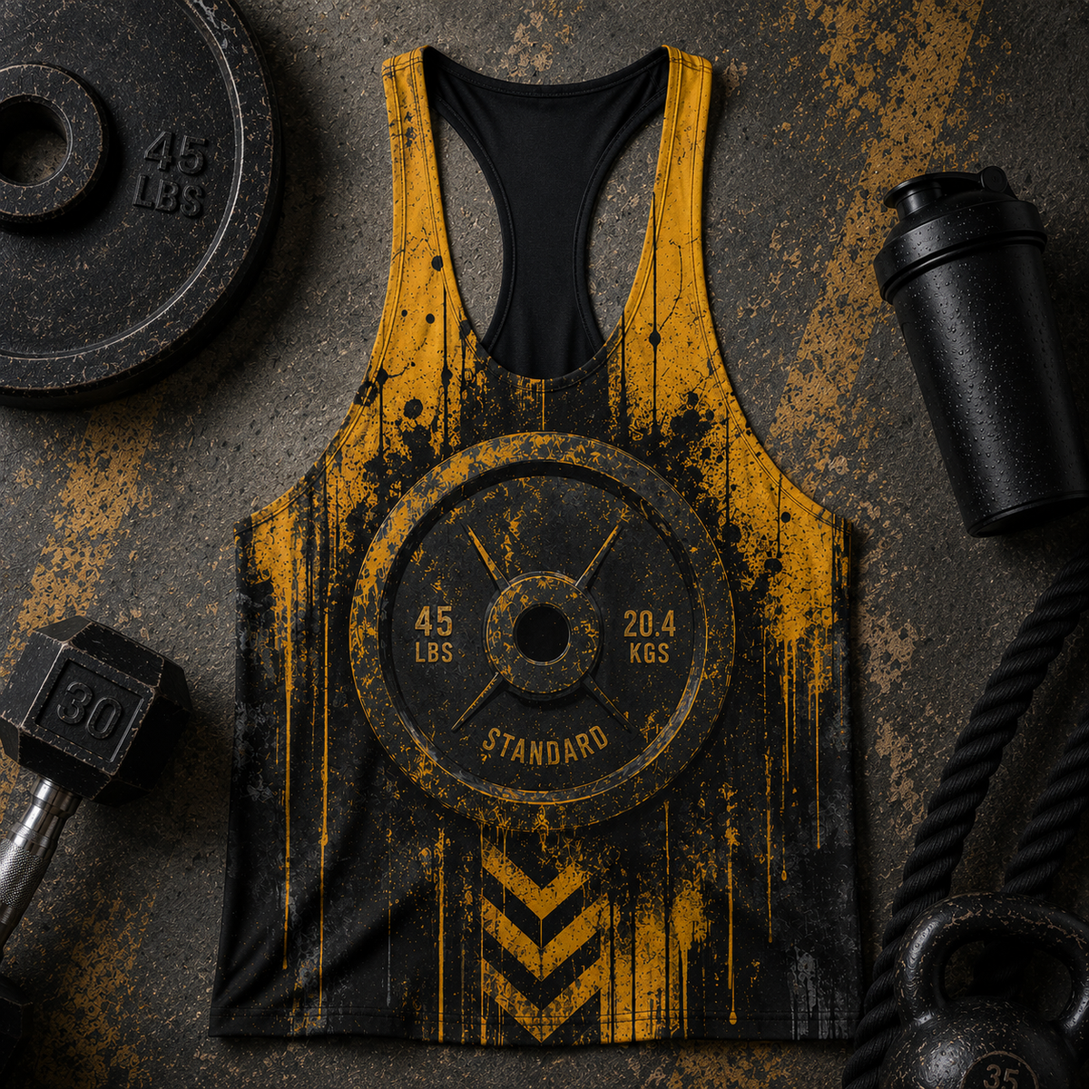 Bodybuilding Racerback Tank Top- TT03213