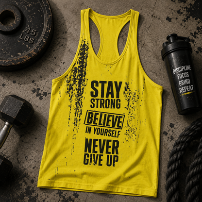 Bodybuilding Racerback Tank Top- AA06235