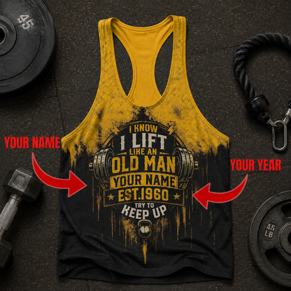 Customized Racerback Tank Top- TT03284