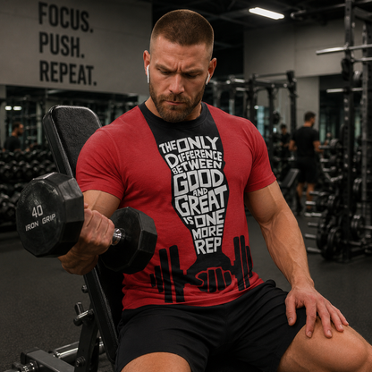 Ultimate Gym T-shirt for Men: Stay Cool and Comfy During Intense Workouts- AA00712