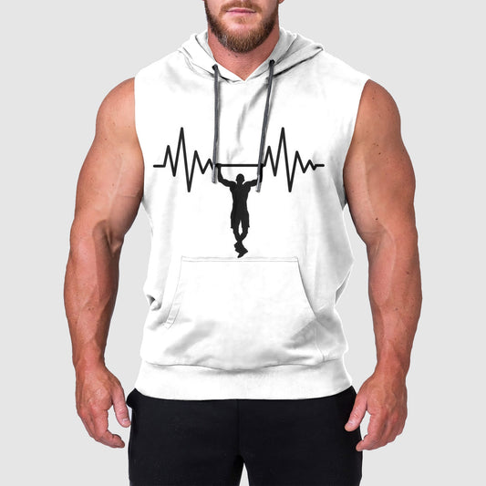 Ultimate Gym Sleeveless Hoodie for Men: Stay Cool and Comfy During Intense Workouts- TT00181