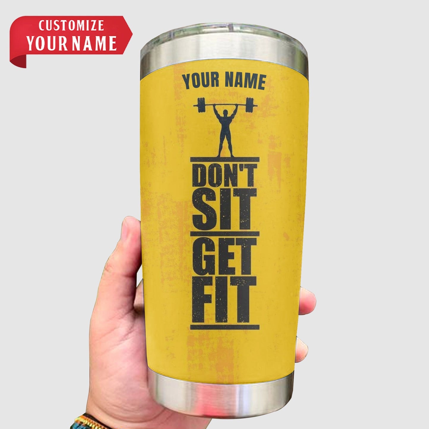 Personalized GymPro Tumblers: Hydration On-the-Go!- TT00425