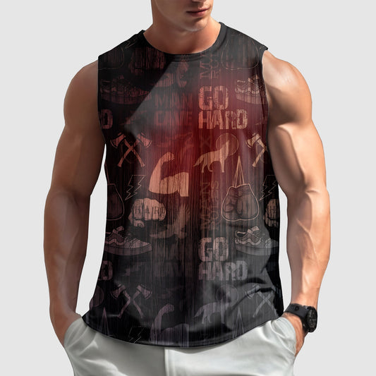 Gym-Ready Round Neck Tank Top- TT00610