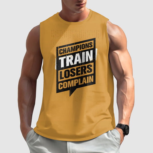 Gym-Ready Round Neck Tank Top- TT00637