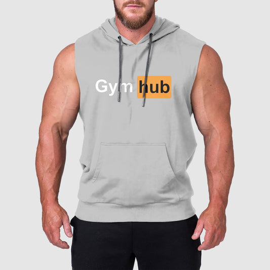 Ultimate Gym Sleeveless Hoodie for Men: Stay Cool and Comfy During Intense Workouts- TT00667