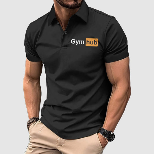 FlexFit Gym Polo Shirt: Performance & Style in Motion- TT00672