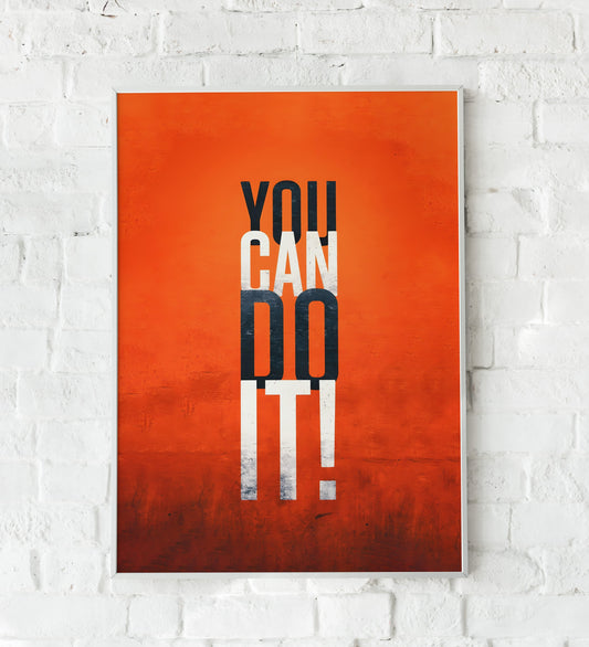 Motivational Gym Canvas Poster- TT00845