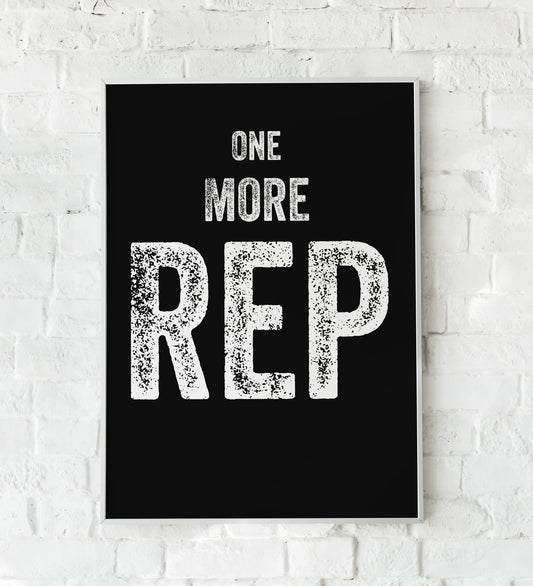 Motivational Gym Canvas Poster- TT00857