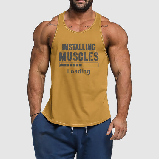 Ultimate Gym Tank Top for Men: Stay Cool and Comfy During Intense Workouts- TT01082