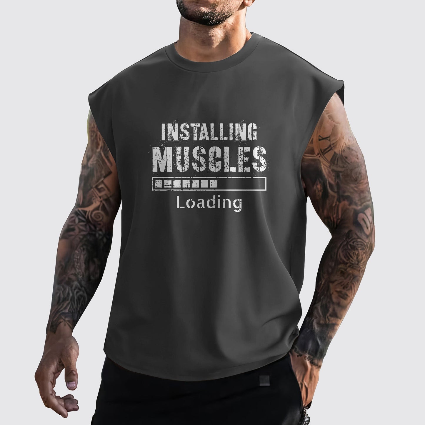 MuscleMax Cut-Off Tank- TT01085