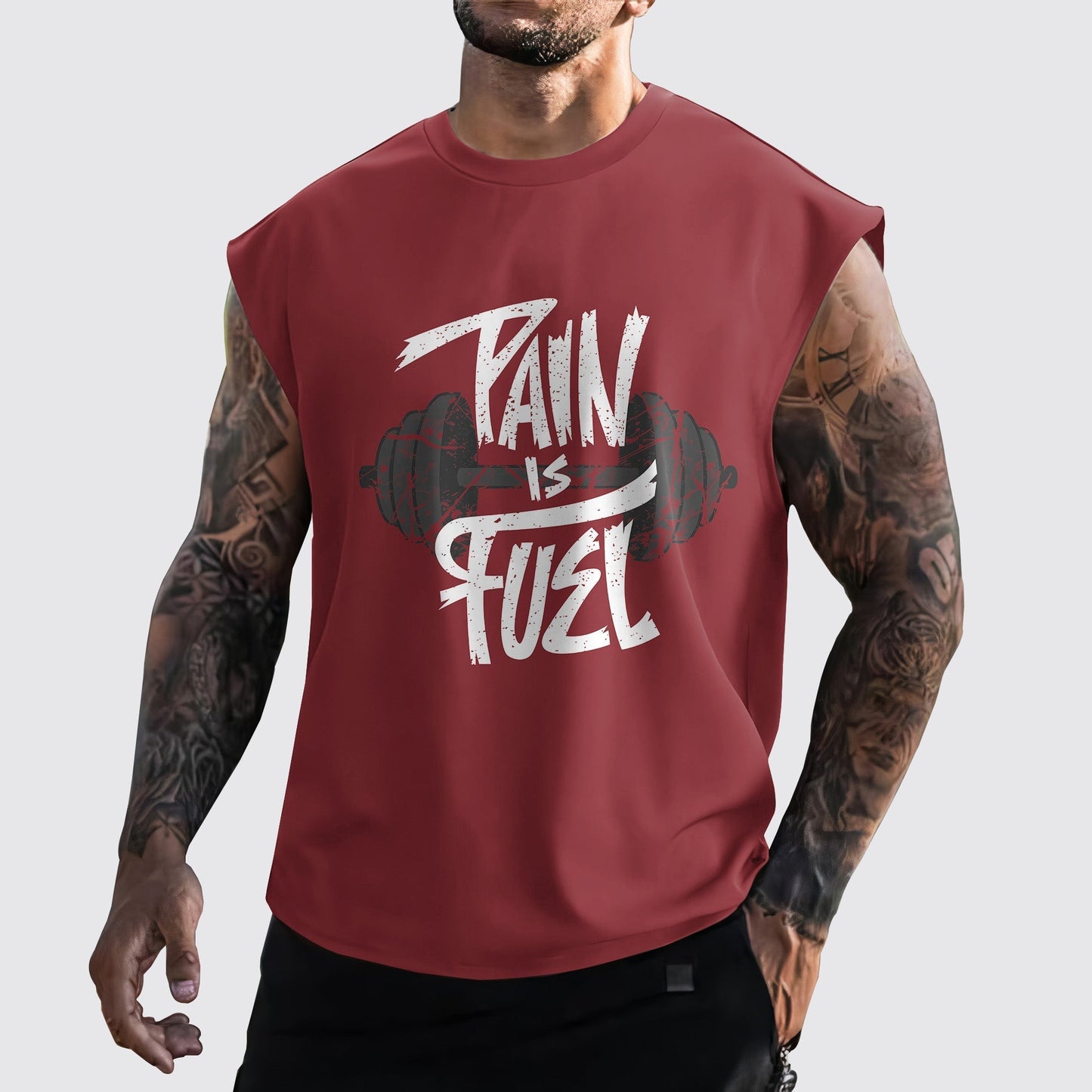 MuscleMax Cut-Off Tank- TT01090