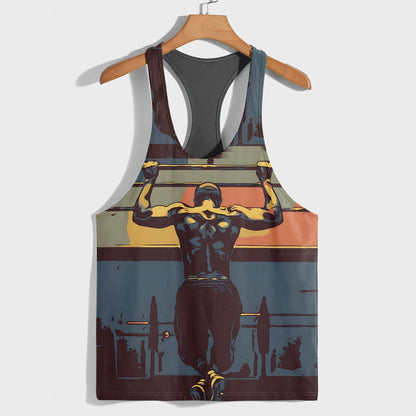 Customizable Bodybuilding Racerback Tank Top- TT01197