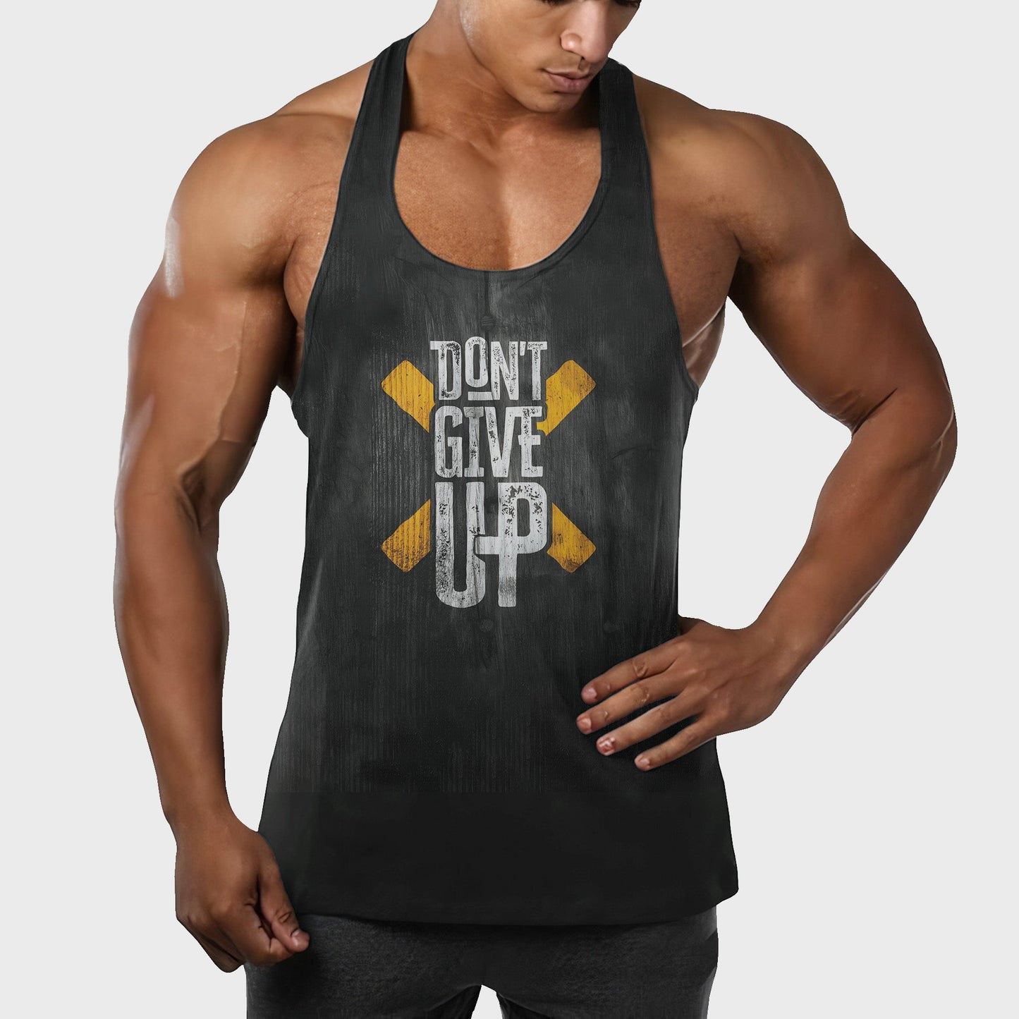 Customizable Bodybuilding Racerback Tank Top- TT01198