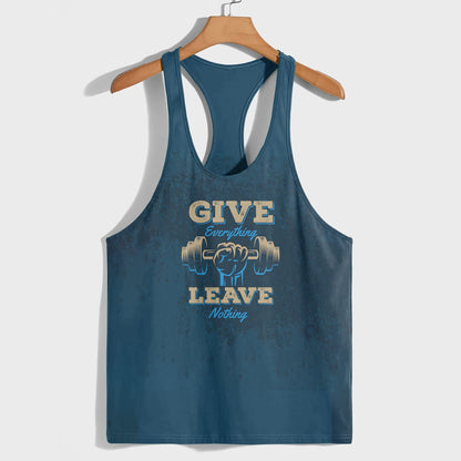 Customizable Bodybuilding Racerback Tank Top- TT01213