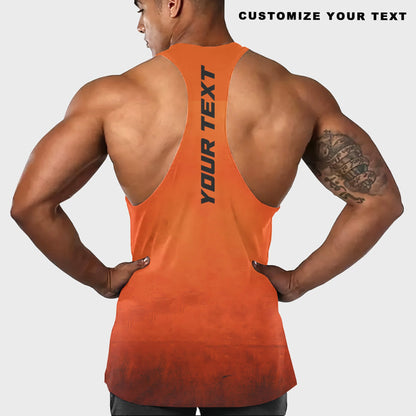 Customizable Bodybuilding Racerback Tank Top- TT01221