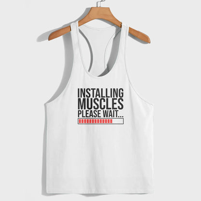 Customizable Bodybuilding Racerback Tank Top- TT01225