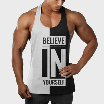 Customizable Bodybuilding Racerback Tank Top- TT01233