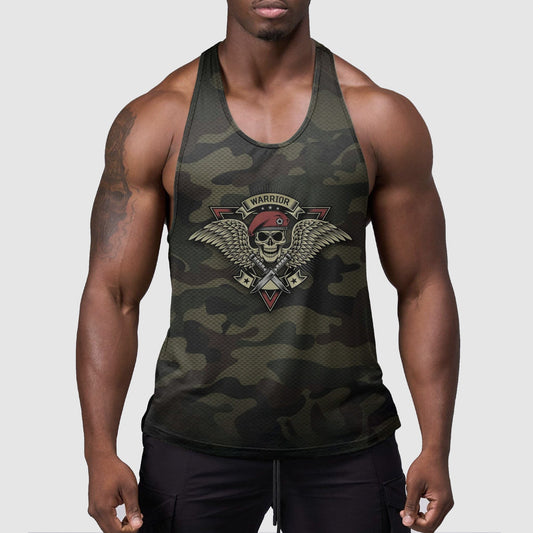 StealthFlex Camo Tank Top- Performance Fit for Bodybuilders- TT01555