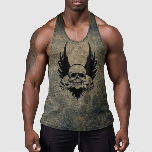 StealthFlex Camo Tank Top- Performance Fit for Bodybuilders- TT01577