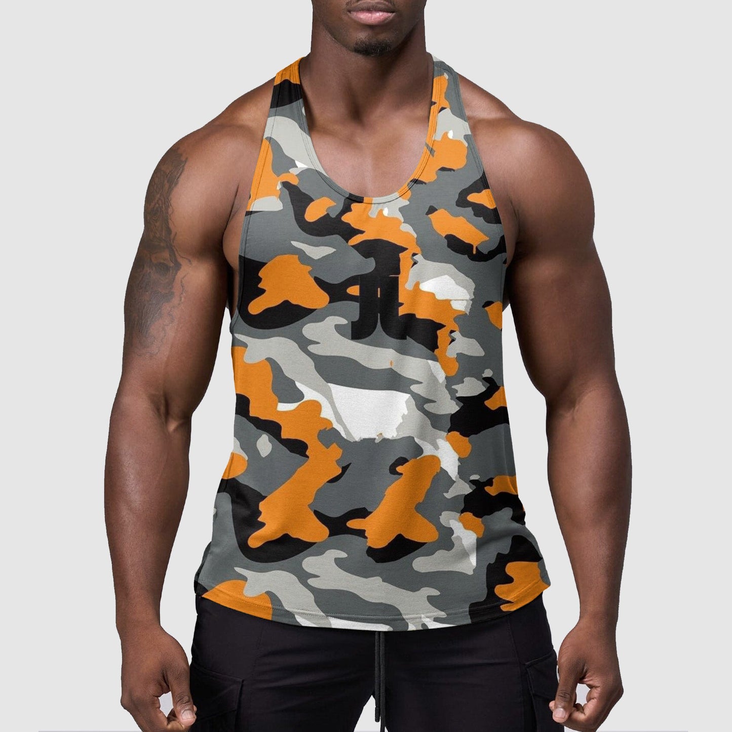 StealthFlex Camo Tank Top- Performance Fit for Bodybuilders- TT01581