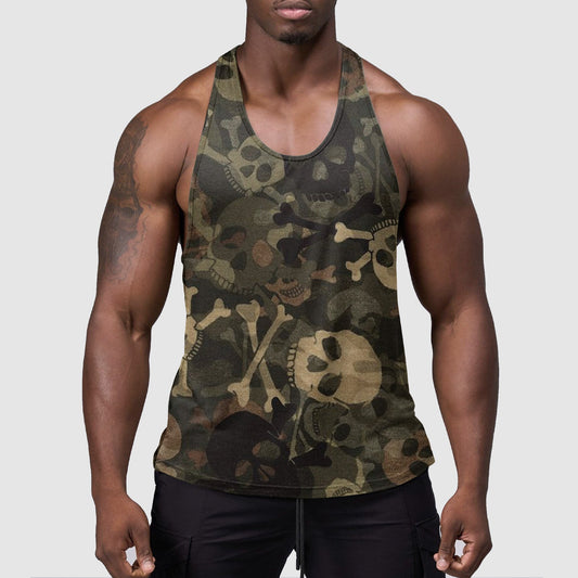 StealthFlex Camo Tank Top- Performance Fit for Bodybuilders- TT01598