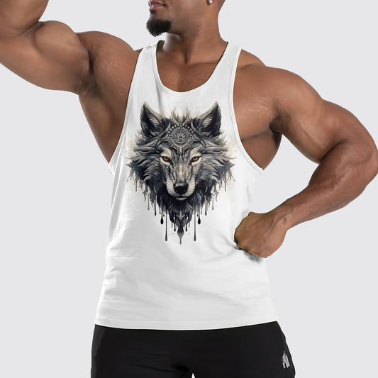 Wolf Howl Tank Top – Strength and Spirit Edition- TT01684