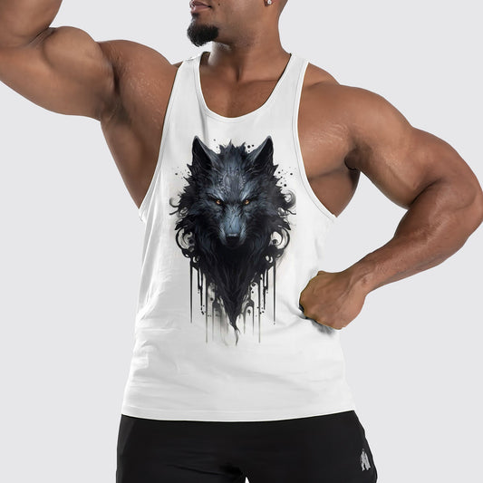 Wolf Howl Tank Top – Strength and Spirit Edition- TT01685