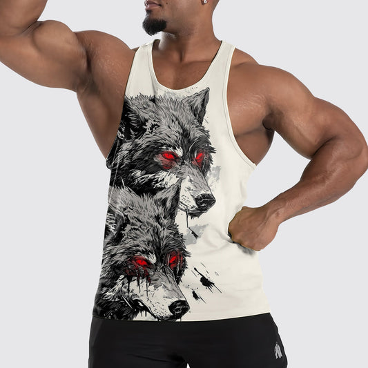 Wolf Howl Tank Top – Strength and Spirit Edition- TT01697