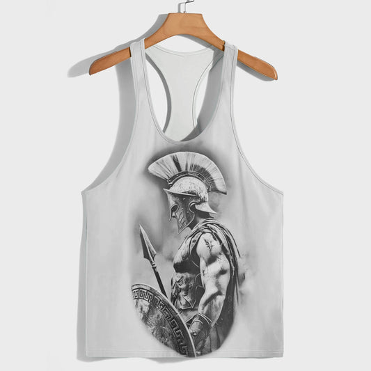 Warrior Spirit 3D Racerback Tank Top- TT01724