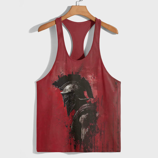 Warrior Spirit 3D Racerback Tank Top- TT01728