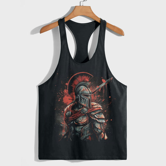 Warrior Spirit 3D Racerback Tank Top- TT01730