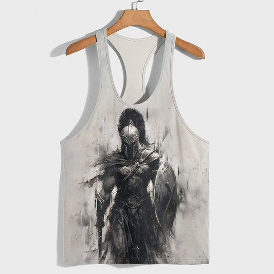 Warrior Spirit 3D Racerback Tank Top- TT01735