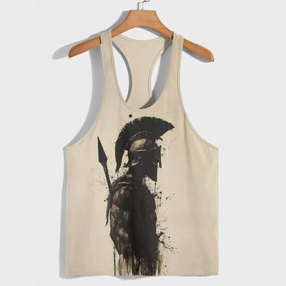 Warrior Spirit 3D Racerback Tank Top- TT01736