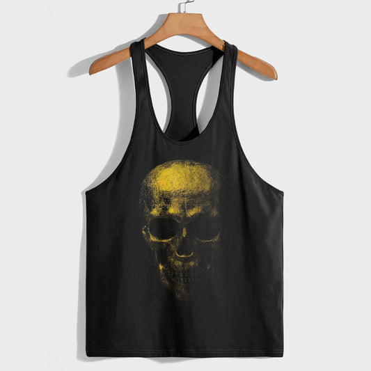 Skull 3D Racerback Tank Top- TT01770