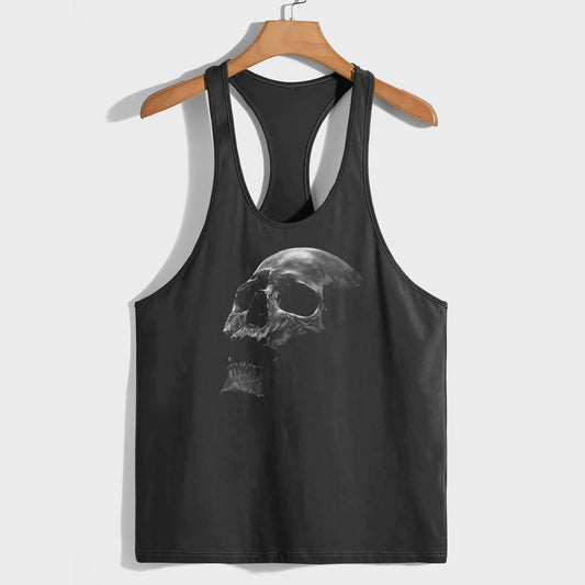 Skull 3D Racerback Tank Top- TT01808