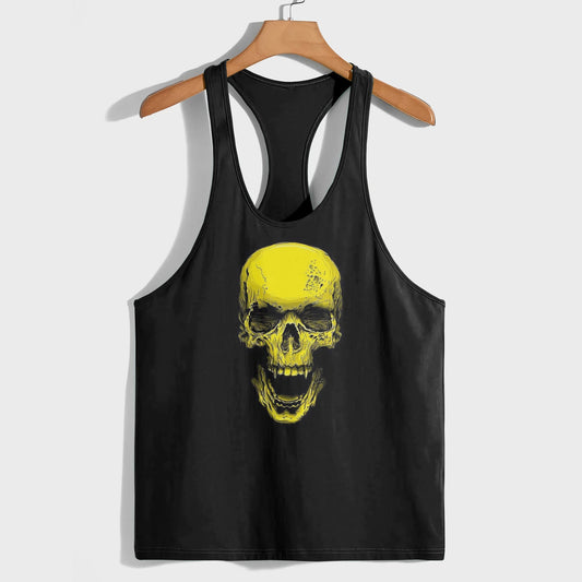 Skull 3D Racerback Tank Top- TT01815