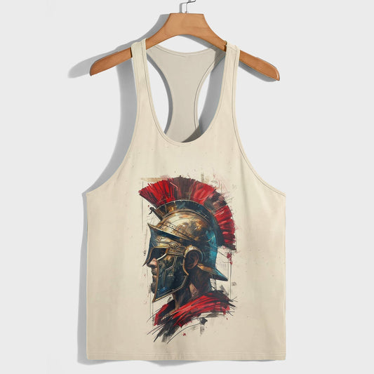 Warrior Spirit 3D Racerback Tank Top- TT01840