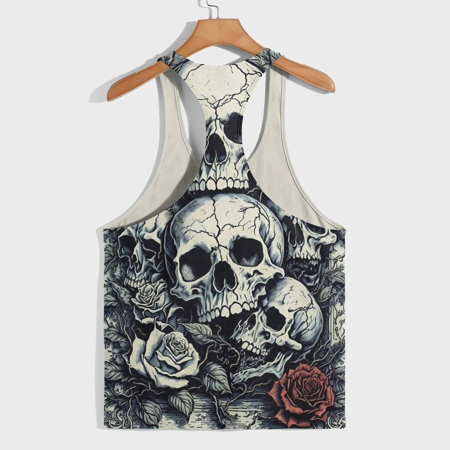 Skull 3D Racerback Tank Top- TT01845