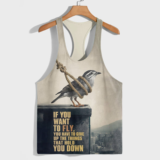 Bodybuilding Racerback Tank Top- TT01968