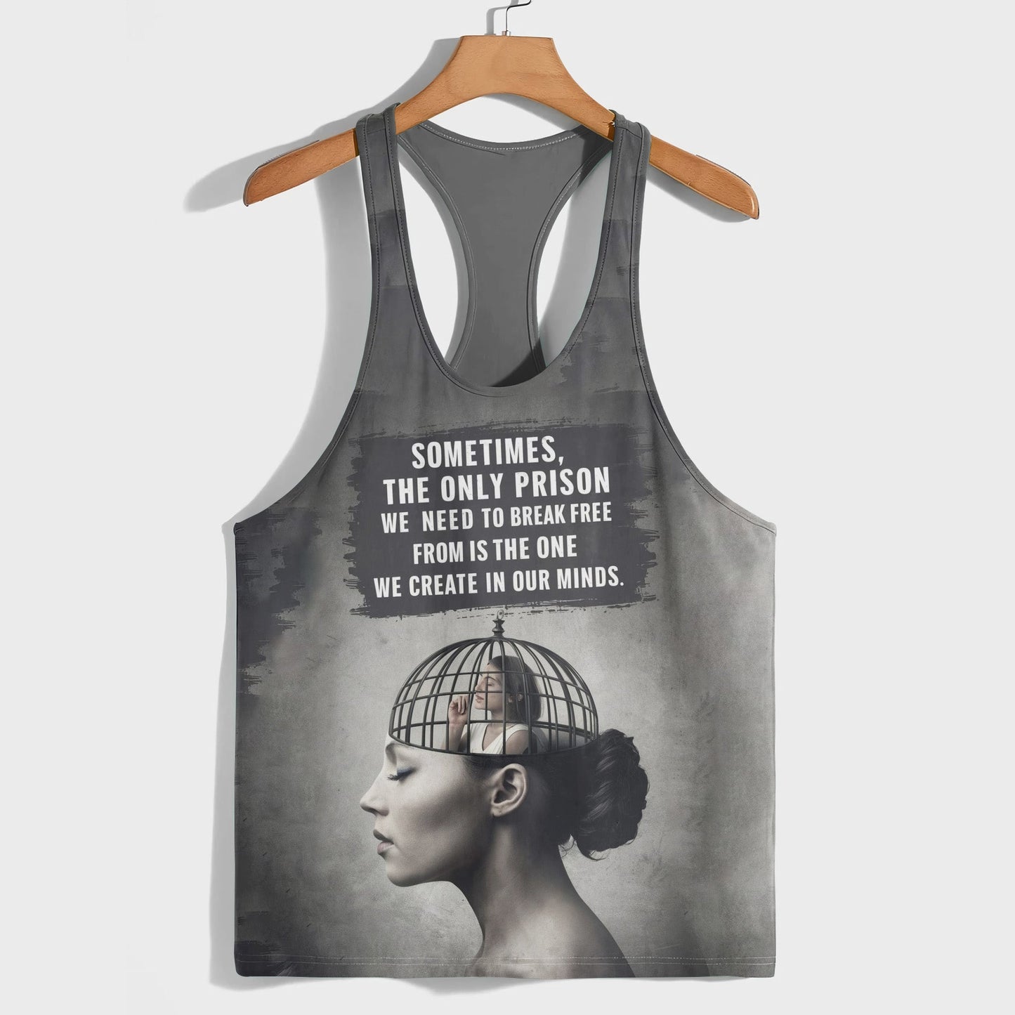 Bodybuilding Racerback Tank Top- TT01975