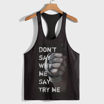 Bodybuilding Racerback Tank Top- TT01995