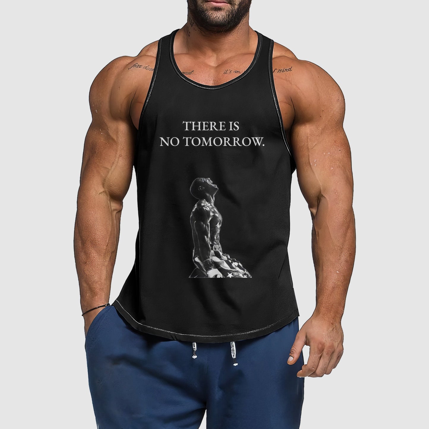 Ultimate Gym Tank Top for Men: Stay Cool and Comfy During Intense Workouts- TT02035