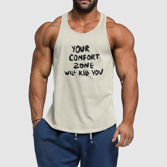 Ultimate Gym Tank Top for Men: Stay Cool and Comfy During Intense Workouts- TT02041