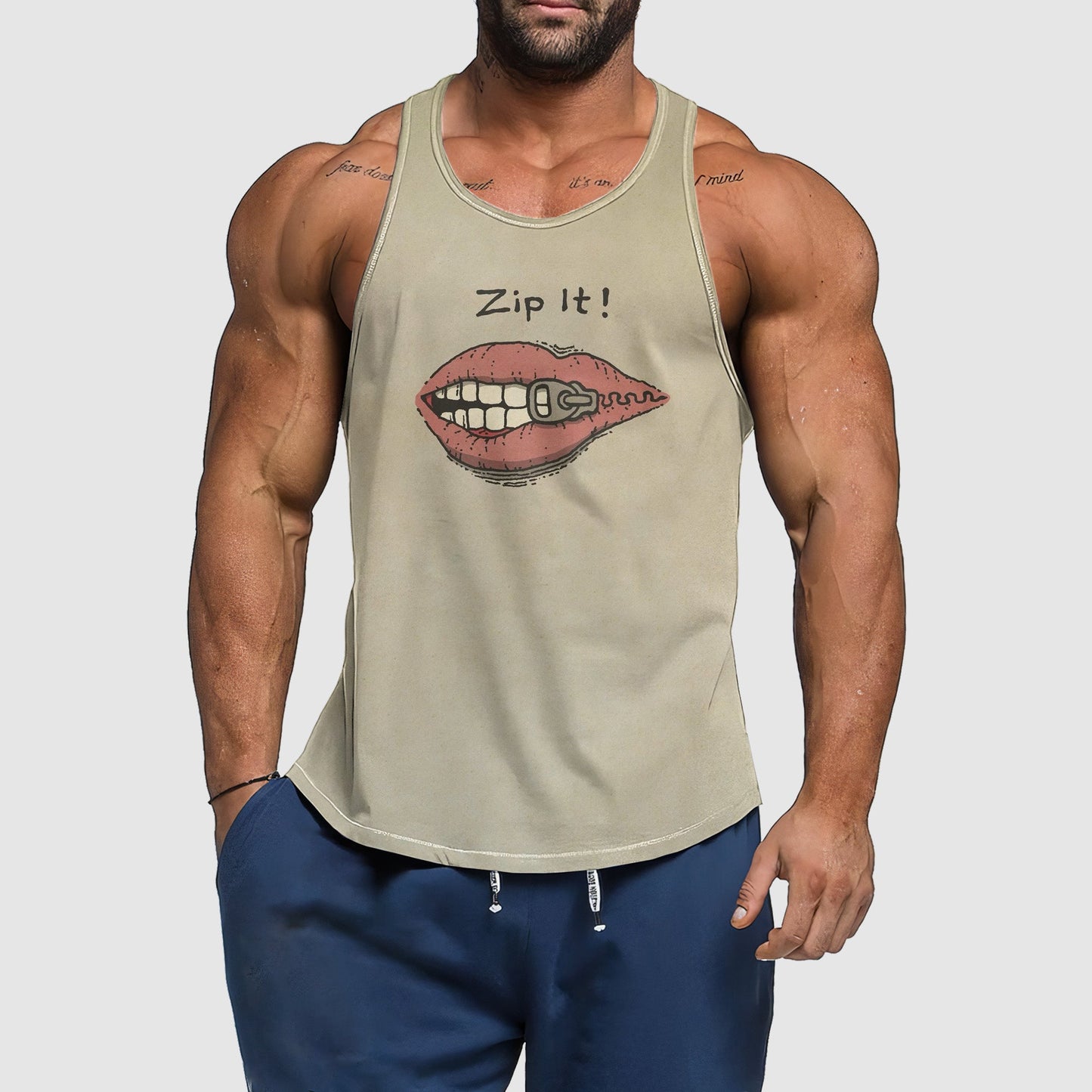 Funny Meme Tank Top- TT02047