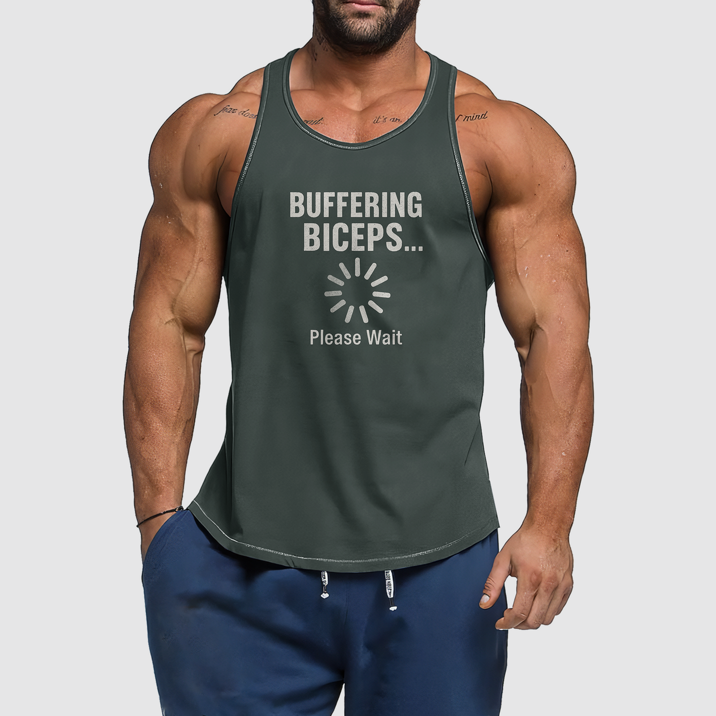 Ultimate Gym Tank Top for Men: Stay Cool and Comfy During Intense Workouts- TT02080