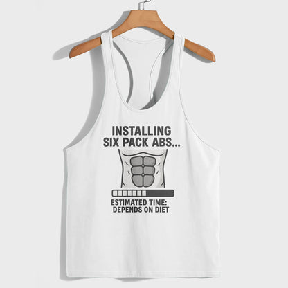 Bodybuilding Racerback Tank Top- TT02098
