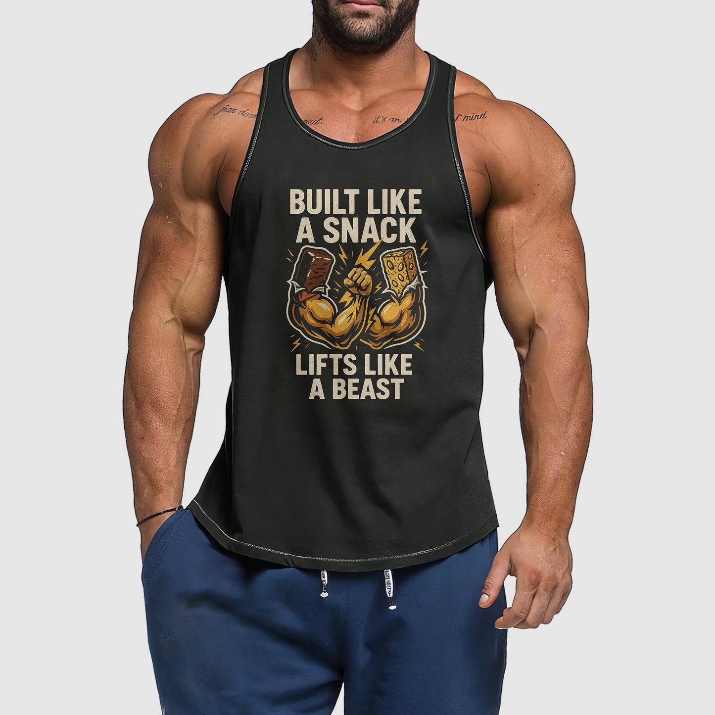 Ultimate Gym Tank Top for Men: Stay Cool and Comfy During Intense Workouts- TT02263