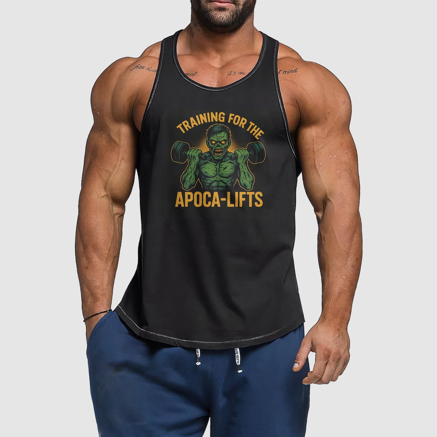 Ultimate Gym Tank Top for Men: Stay Cool and Comfy During Intense Workouts- TT02271