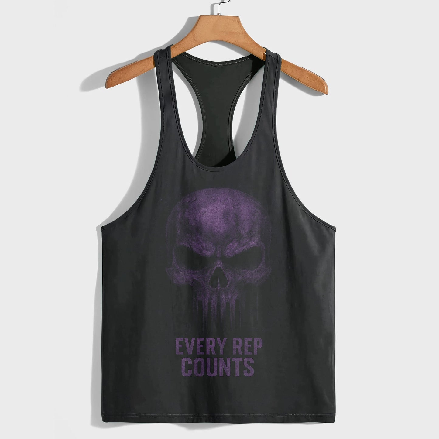 Skull 3D Racerback Tank Top- TT02321