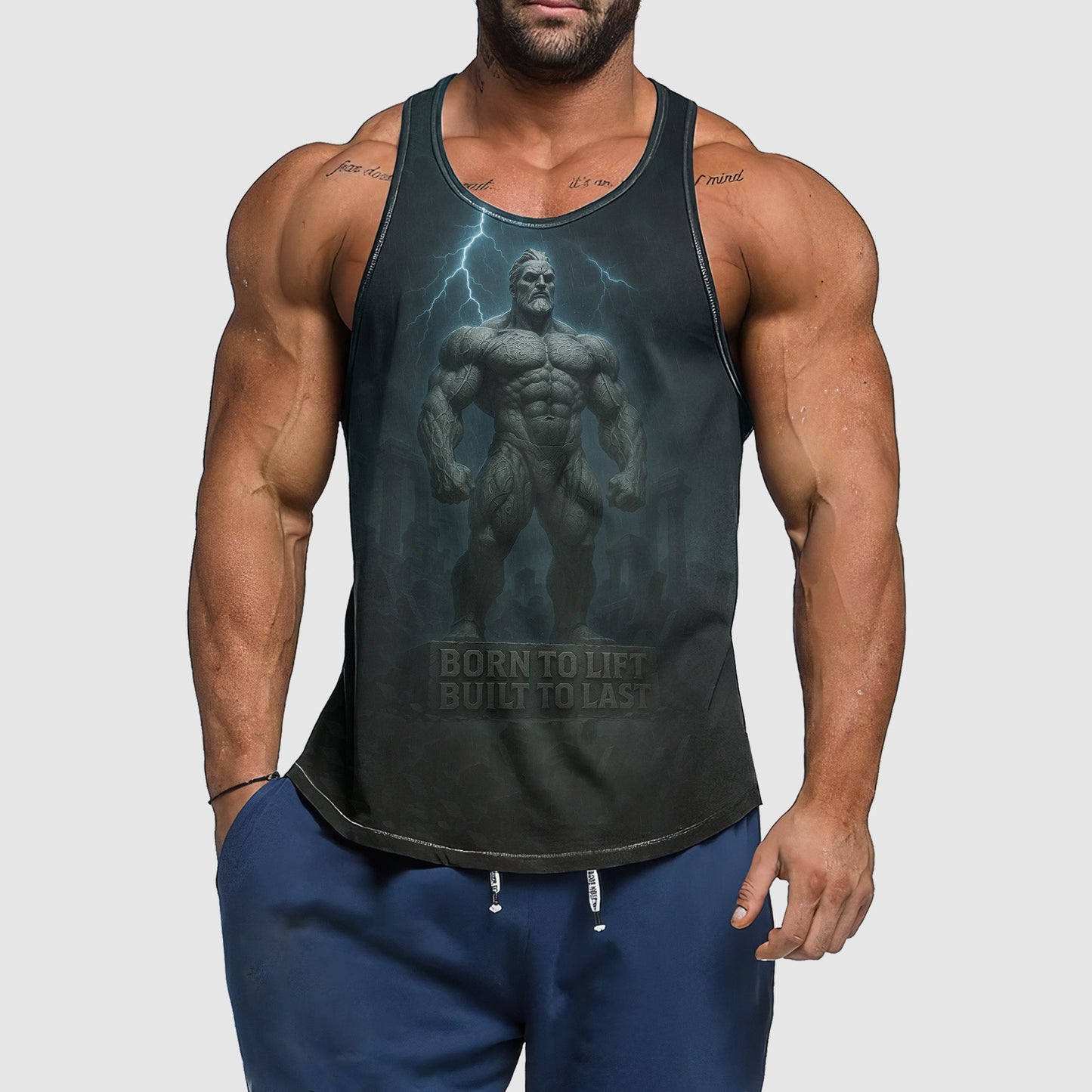 Ultimate Gym Tank Top for Men: Stay Cool and Comfy During Intense Workouts- TT02330